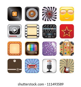 retro app icons