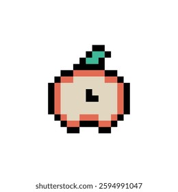 retro apple pixel art for your needs