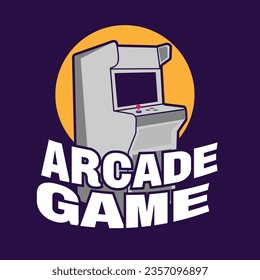 consola de juegos de arcade retro diseño sencillo