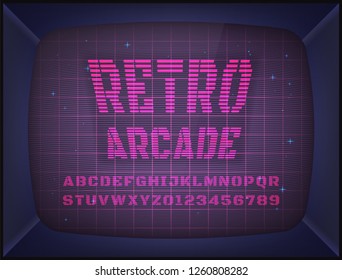 Arcade Machine Screen Images Stock Photos Vectors Shutterstock