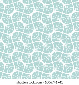Retro Art Deco Seamless Pattern. Geometric decorative texture. Vector floral background.