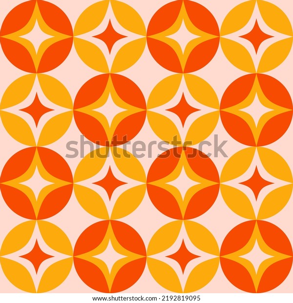 Retro Atomic Age Style Pattern Design Stock Vector (Royalty Free ...