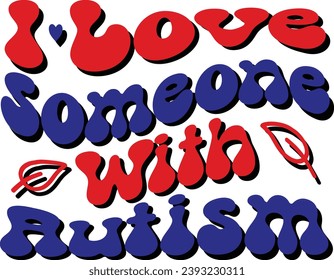 Retro Autism Bundle Craft Design. T-shirt Design. Illustration