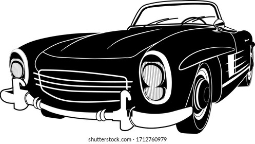  Blanco y negro retro