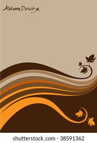 Retro Autumn Background
