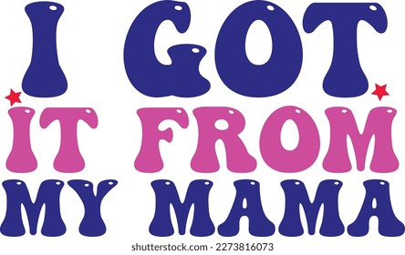 Retro Baby, T-shirt Design, Vector
