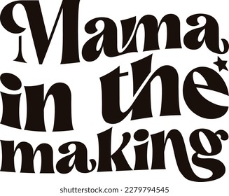 Retro Baby , T-shirt Design, Vector