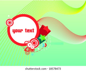 retro background