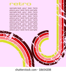 retro background