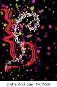 retro background
