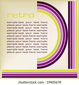 retro background