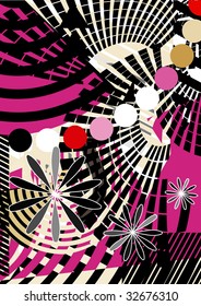 retro background