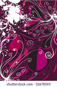 retro background