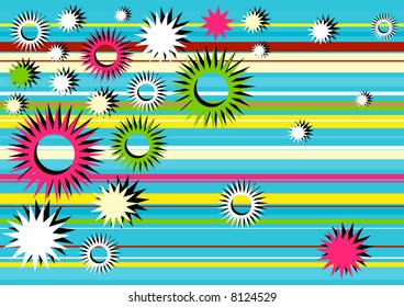 retro background