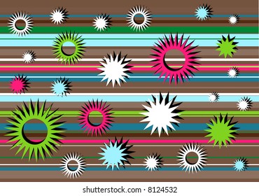 retro background