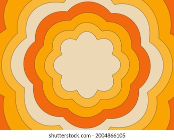 1970s abstract vector