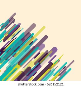 Retro background with an abstract design