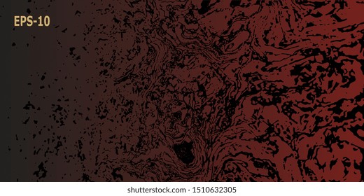 Retro background. Abstract background. Background with grunge texture. Designer decorative cover. Abstractionism. Design background. Abstract graphics. Vector illustration