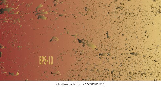 Retro background. Abstract background. Background with grunge texture. Designer decorative cover. Abstractionism. Design background. Abstract graphics. Vector illustration