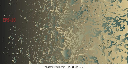 Retro background. Abstract background. Background with grunge texture. Designer decorative cover. Abstractionism. Design background. Abstract graphics. Vector illustration
