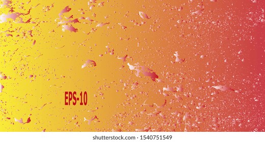 Retro background. Abstract background. Background with grunge texture. Designer decorative cover. Abstractionism. Design background. Abstract graphics. Vector illustration