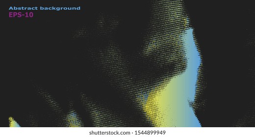 Retro background. Abstract background. Background with grunge texture. Designer decorative cover. Abstractionism. Design background. Abstract graphics. Vector illustration