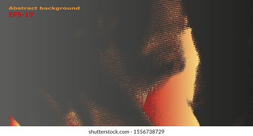 Retro background. Abstract background. Background with grunge texture. Designer decorative cover. Abstractionism. Design background. Abstract graphics. Vector illustration