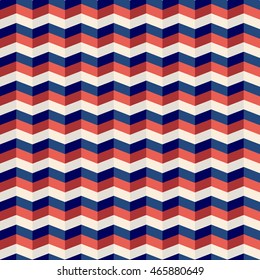 Retro background american patriotic colors. illustration