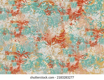 Retro background with butterfly wings for textiles or fabric products. Tropical motifs for interior solutions, prints, fashion trends, cards, posters, wallpaper,  scrapbooking, packaging, covers, etc.