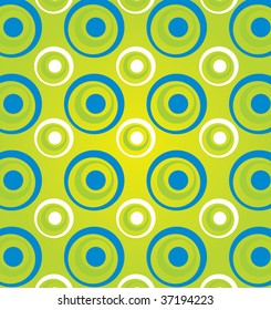 retro background with circles