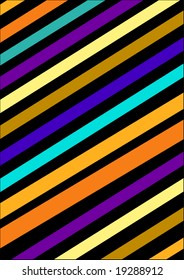 retro background with colourful lines