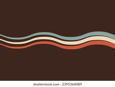 Retro background design illustration vector artwork