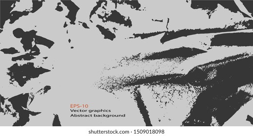 Retro background. Designer decorative cover. Abstractionism. Abstract background. Background with grunge texture. Design background. Abstract graphics. Vector illustration