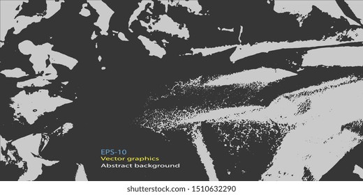 Retro background. Designer decorative cover. Abstractionism. Abstract background. Background with grunge texture. Design background. Abstract graphics. Vector illustration