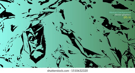 Retro background. Designer decorative cover. Abstractionism. Abstract background. Background with grunge texture. Design background. Abstract graphics. Vector illustration