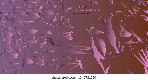 Retro background. Designer decorative cover. Abstractionism. Abstract background. Background with grunge texture. Design background. Abstract graphics. Vector illustration
