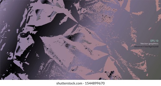 Retro background. Designer decorative cover. Abstractionism. Abstract background. Background with grunge texture. Design background. Abstract graphics. Vector illustration