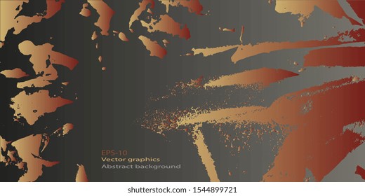 Retro background. Designer decorative cover. Abstractionism. Abstract background. Background with grunge texture. Design background. Abstract graphics. Vector illustration