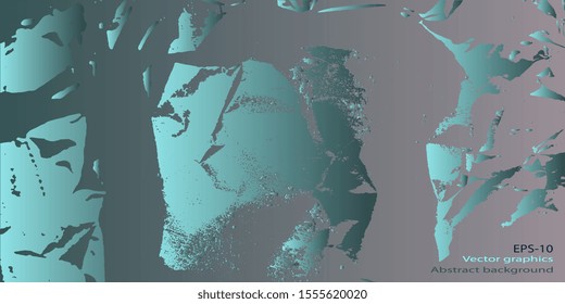 Retro background. Designer decorative cover. Abstractionism. Abstract background. Background with grunge texture. Design background. Abstract graphics. Vector illustration