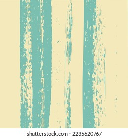 Retro background with distressed vintage grunge texture. Monochrome abstract vector illustration with simple paint brush strokes. 