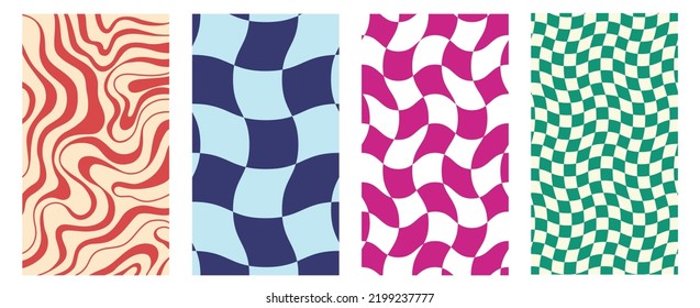 Retro background. easy editable color for social networks stories, vector illustration. Design backgrounds for social media.