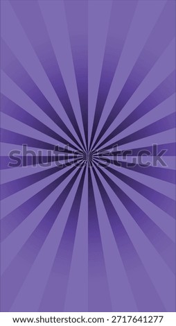 Retro background featuring purple radiating rays emanating from a central point