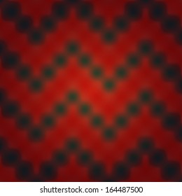 Retro background with geometric pattern.Geometric shapes.Simple abstract mosaic.Red and black.Space for text - vector