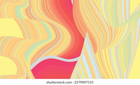 Retro background Groovy background vector background