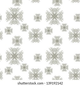 Retro background, lace seamless pattern, ornate endless texture