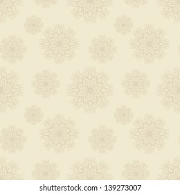 Retro background, lace seamless pattern, ornate endless texture
