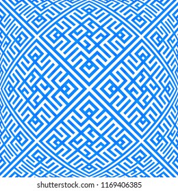 Retro background with light. Square pattern. Vintage design. Modern  colorful seamless backdrop.