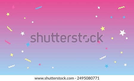 Retro Background Material in 80s Style