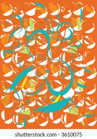 retro background pattern element wallpaper