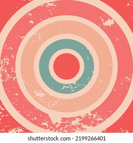 Retro background with patterned stripes